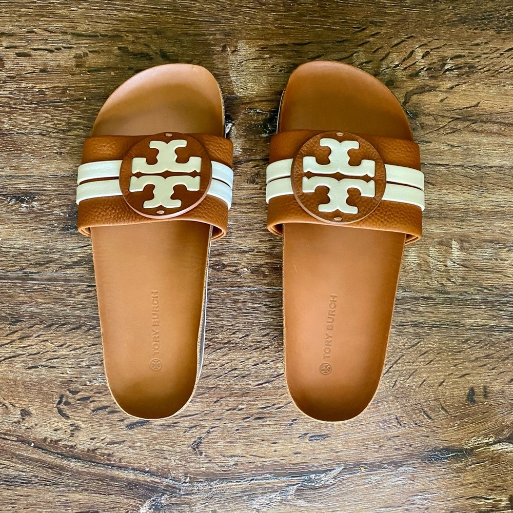 Size 8 Tory Burch Slide on Sandals …